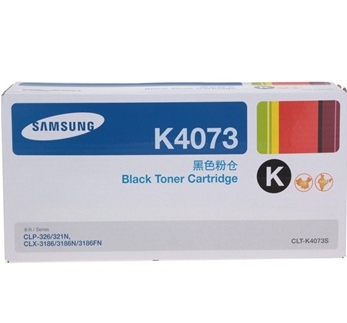 星（SAMSUNG）CLT-K4073S/XIL黑色墨粉 (适用CLP-328 326 321N 3186)