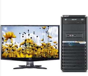 宏碁（Acer）VM288台式电脑（E6500 2G 500G DVD USB键鼠 Linux WIFI）